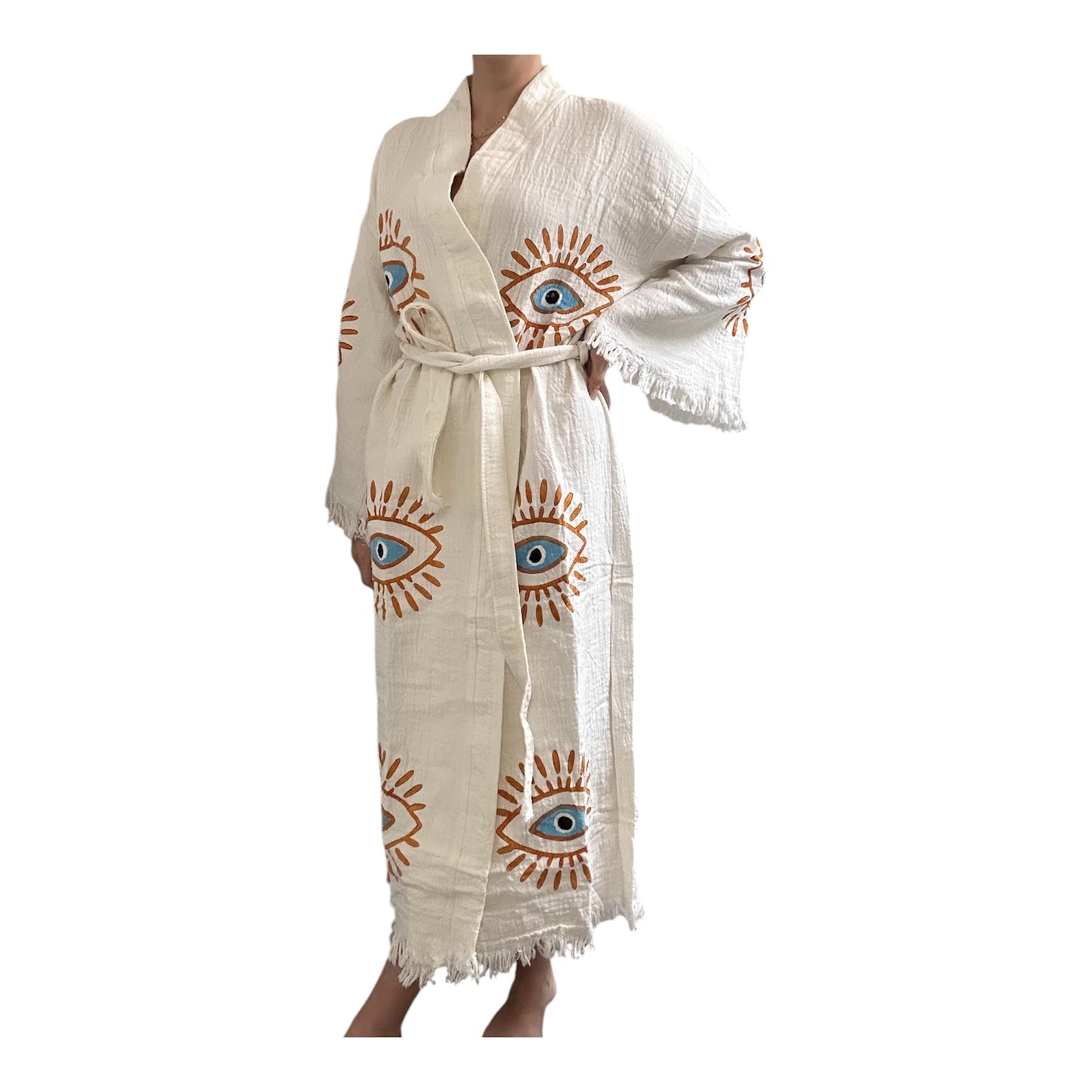 Evil Eye Kimono Robe Mystic Eye