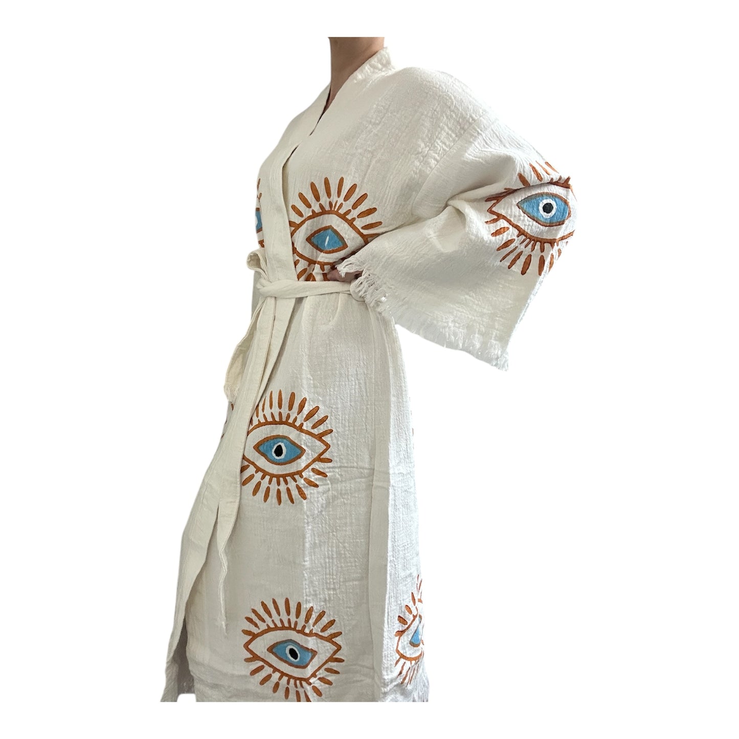 Evil Eye Kimono Robe Mystic Eye