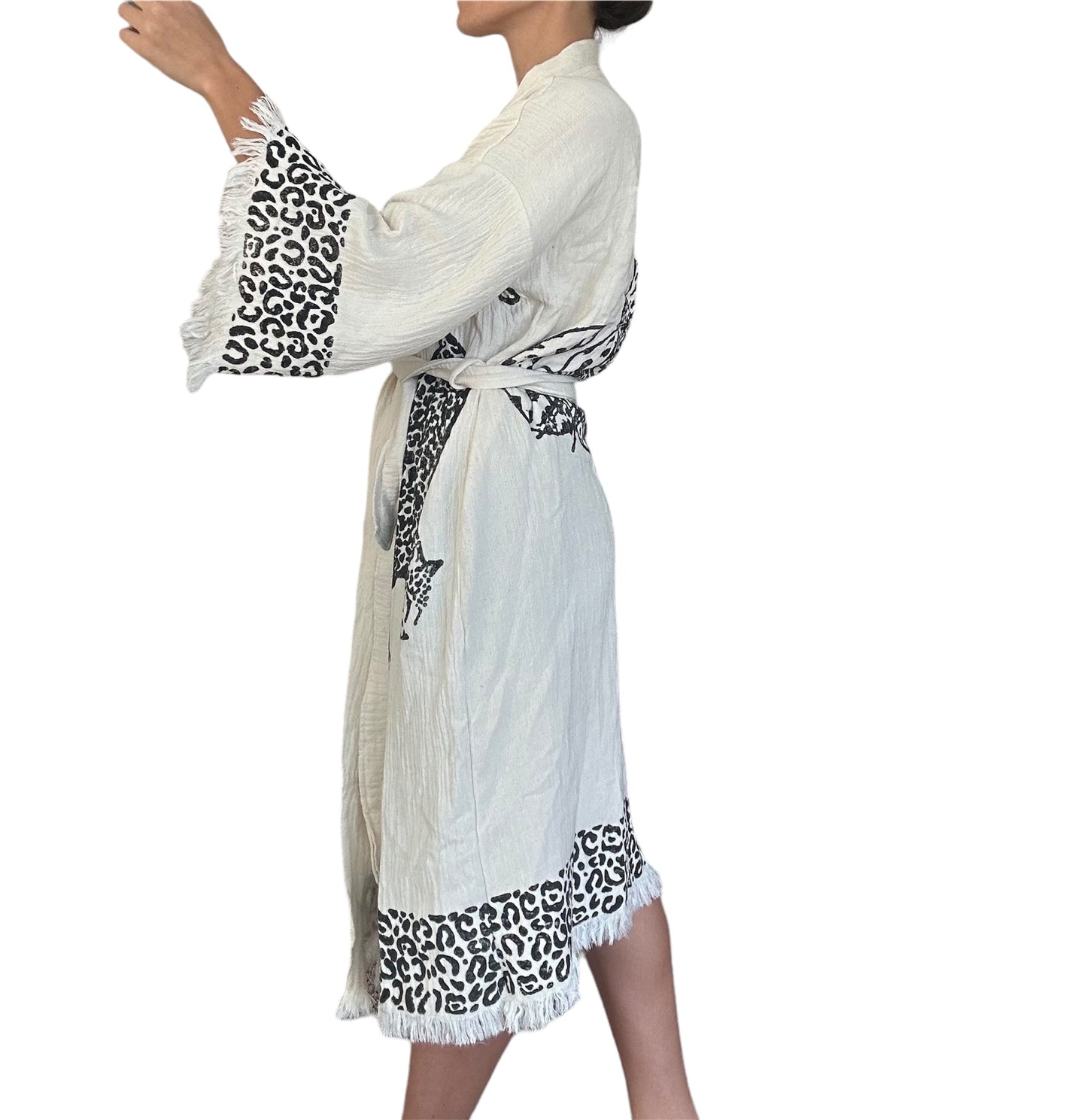 Leopard Kimono Robe